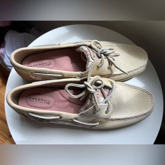 NEW Sperry top sides boat shoes size 10 pink - Picture 2 of 6